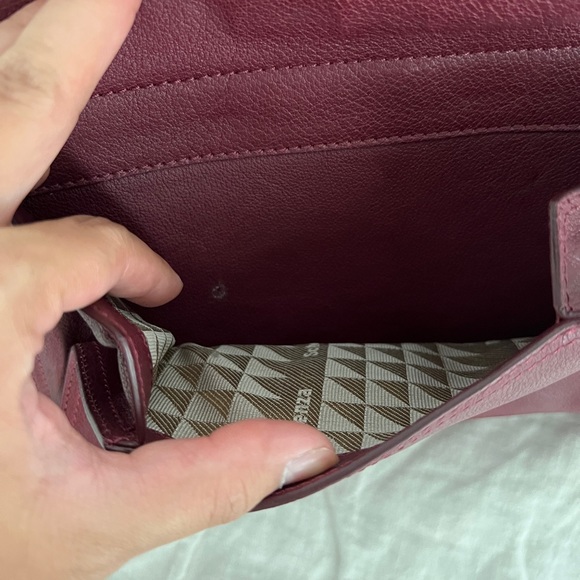 Proenza Schouler PS13 Clutch Bag in Pinot Noir *please read* - Picture 7 of 10